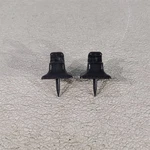 94-98 Ford Mustang Sun Visor Mounts Locks Holders Black Color AA7482. Fixed Price $13.30.