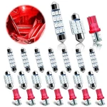 Ntnev 24PCS Led Interior Replacement Bulbs, Car Lights, Dome Red. Fixed Price $17.61.