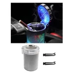 Dickno Car Ashtray With Blue Led Light, Smell Proof One Size, Colorful. Fixed Price $14.33.
