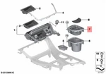 Genuine Bmw Hybrid M5 F10 F11 F18 Cup Holder Center Console Middle 51169171560. Fixed Price $143.17.