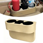Car Cup Holder Organizer Front Between Seat Gap Filler Phone Drinks Glove Box. Fixed Price $19.96.