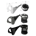 Drink Cup Holder Passenger Fit For Harley Touring Electra Street Glide 2014-2025. Fixed Price $38.80.