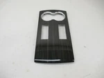 Tesla Model Center Console Cup Holder Trim Obeche Gloss. Fixed Price $75.00.