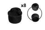 Pactrade Marine 8PCS Boat Kayak Dinghy Canoe Large Scupper Plug Rubber 1 5/8''. Fixed Price $9.86.