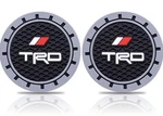2 Pc Trd Toyota Automobiles Car Coasters Non Slip Silicone Mats Cup Holders. Fixed Price $10.50.