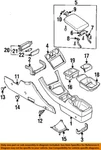 Chrysler Oem 95-99 Avenger Center Console-cup Holder MR168647. Fixed Price $146.60.