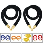 Novelbee 2PACK 5' Velvet Rope Crowd Control Stanchion Post Queue Line Barrier. Fixed Price $23.69.