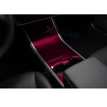 For Tesla Model Y/3 2017-2020 Wine Red Center Console Cupholder Cover Trim Set. Fixed Price $24.99.