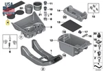 Bmw X3 F25 Rubber Cup Holder Insert Genuine 51169200879. Fixed Price $29.55.