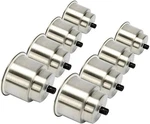 8X Marine Stainless Steel Boat Cup Drink Holder Brushed Universal Size 3-3/5"DIA. Fixed Price $39.90.