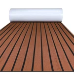 Focean Boat 94.5"L X 15.7"W 0.23"TH, Dark Brown With Black Seam Lines. Fixed Price $72.61.