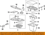Gm Oem 18-24 Enclave Center Console-door 23260695. Fixed Price $42.74.