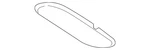 Genuine Volkswagen Insert 561-863-301-B-82V. Fixed Price $16.50.
