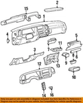 Gm Oem 95-96 Tahoe Instrument Panel-cup Holder Retainer 15748802. Fixed Price $9.00.