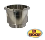 Eddies MS281-42P Billet Aluminum Drink Holder, Large 3-3/4" Polished. Fixed Price $84.95.