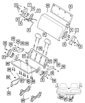 Genuine Mopar Cup-holder Face Plate 5003199AA. Fixed Price $39.19.