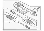 Genuine Ford Steering Gear GR3Z3504L. Fixed Price $1904.71.