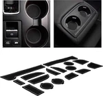 Gray Console Cup Liner Pads Door Slot Rubber Mats Fits 15-19 Outback Legacy. Fixed Price $57.00.