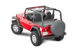 Mastertop Tonneau/cargo Cover For 1997-2002 Jeep Wrangler Tj Black Diamond. Fixed Price $87.99.