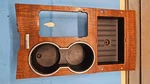 07-14 Ford Expedition Center Console Shifter Bezel Cup Drink Holder Trim Wood. Fixed Price $76.49.
