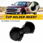 Ford F-150 F-250 F350 Seat Dual Cup Holder Rubber Insert FL3Z1513562AD Exd. Fixed Price $13.29.