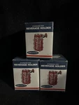 Vintage Chrome Beverage Holder Standard Size Atwood Corp QTY:3. Fixed Price $60.00.