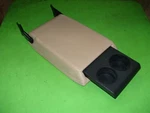 02 Mercedes C240 Rear Seat Fold Down Arm Rest Cup Holder Nice Leather. Fixed Price $54.94.