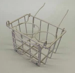 Vw Type 2 Bus White Utility Basket Drink Cup Holder Made Usa. Fixed Price $35.00.