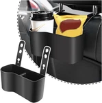 2-IN-1 Car Seat Back Organizer With Cup Holder Universal Headrest Tray For. Fixed Price $11.99.
