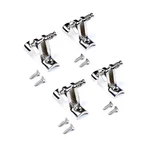 Mxeol Bimini Top Deck Hinges Fitting Concave Base Hardware With Silver 4PCS. Fixed Price $31.55.