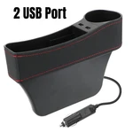 Car Seat Gap Organizer Pocket W/ Usb Charger Storage Box Cup Holder Right Side. Fixed Price $17.89.
