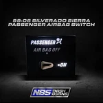 99-06 Silverado Sierra Oem Passenger Ar Bag Switch (ice White Led). Fixed Price $78.99.