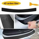 Rear Bumper Protector Trim Cover Rubber Trunk Sill Plate Pad Guard. Fixed Price $8.54.