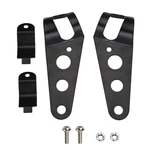 Osan Universal 35MM-43MM Motorcycle Headlight Mount Brackets Bracket, Black. Fixed Price $12.78.