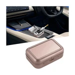 Car Pocket Ashtrays, Mini Metal Portable Vehicle Antique Bronze. Fixed Price $11.46.
