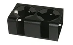 Tuffy 034-01 Universal Double Oversized Steel Drink Holder 1/2" Holes W Rubber. Fixed Price $51.81.