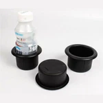 2* Black Universal Plastic Cup Drink Holder For Car Boat Rv Desk Insert Trailer. Fixed Price $7.62.