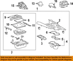Toyota Oem 18-24 Camry Center Console-cup Holder Mat 5891706140. Fixed Price $23.10.