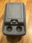 78-91 1978-1991 Ford Truck Bronco Center Console W/locking Latch Blue. Fixed Price $174.99.
