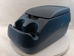 Truck Center Console 2 Cup Drink Holder Storage Compartment Blue Ford?. Fixed Price $69.97.