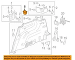 Gm Oem 17-23 Acadia Quarter Panel Interior Trim-cup Holder 84121252. Fixed Price $26.94.
