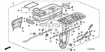 Genuine Honda Table Assembly Front Seat Center *NH167L* (graphite Black) 81190-. Fixed Price $528.66.