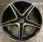 Mercedes C400 C300 15 16 17 18 19 85373 Oem Wheel Rim X 8.5 Rear Black. Fixed Price $499.50.