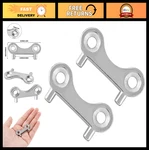 2PCS Stainless Steel Boat Gas Cap Key & Deck Fill Plate Tool - Fuel Tank Replace. Fixed Price $9.99.
