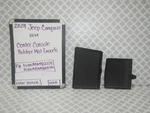 2024 Jeep Compass Oem Center Console Rubber Mat Inserts FC00ABM82231, FC00ABM805. Fixed Price $30.00.