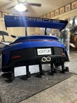 Porsche GT3RS Wall Mounted Holder For Keychain Fob. Fixed Price $45.00.