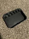 19-25 Ram Truck Front Center Console Cup Holder Storage Rubber Coin Tray Insert. Fixed Price $100.00.