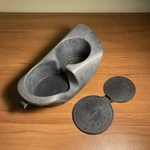 94-04 Ford Mustang SN94 Center Console Dual Double Cup Holder Insert Inlay Oem. Fixed Price $49.99.