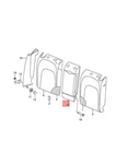 Audi A4 Avant S4 Quattro 8W2 Backrest Atlas Beige/black 8W5885205SMQT 17-18. Fixed Price $286.59.