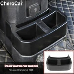 Rear Seat Cup Holder Floor Console Mounted Storage For Jeep Wrangler Jl. Fixed Price $19.99.